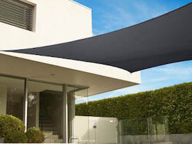 CCOMREC35 - Velas de sombra 'Coolaroo Commercial'<br>Quadrangulare 5m x 3m
