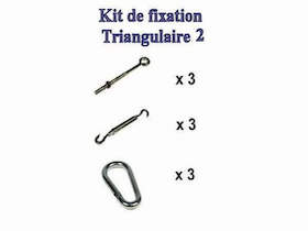 TRINGCHEVILLE - Kit de fixação Triangular <br>(Olhal)